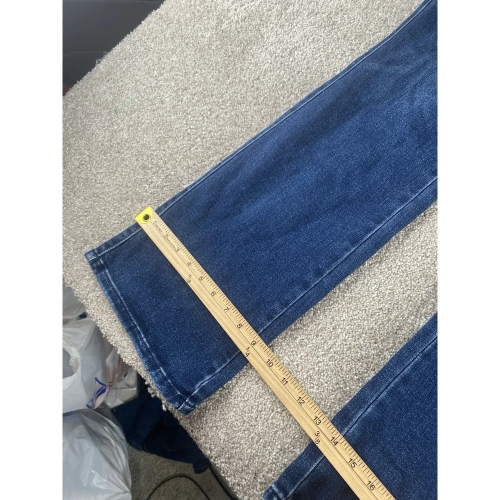 Judy Blue Bootcut Jeans Womens 15/32 (34x32) Dark Wash Western Cowgirl Boho Camp